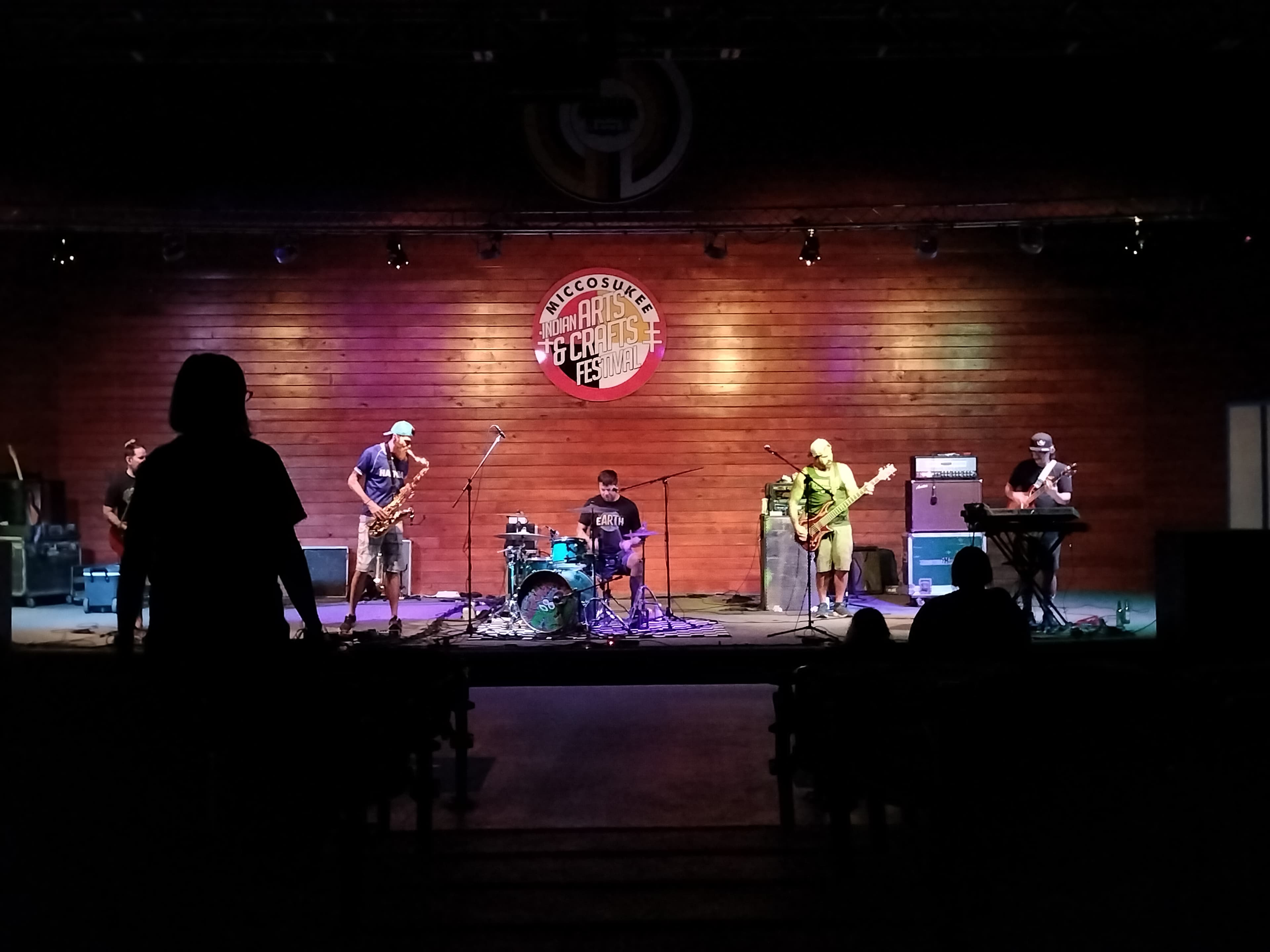 Production crew on site